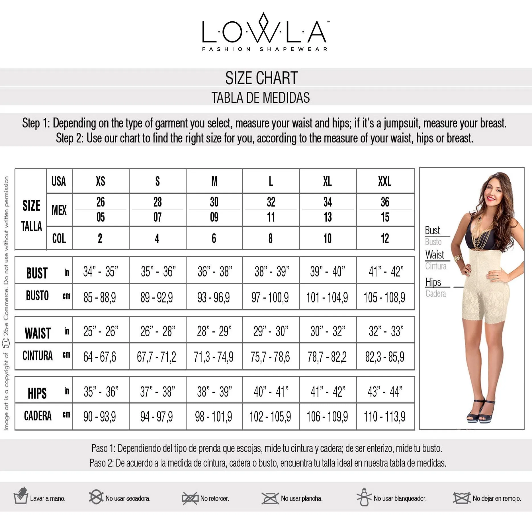 Colombian Slimming Buttlifter Jeans for Women LOWLA 219938